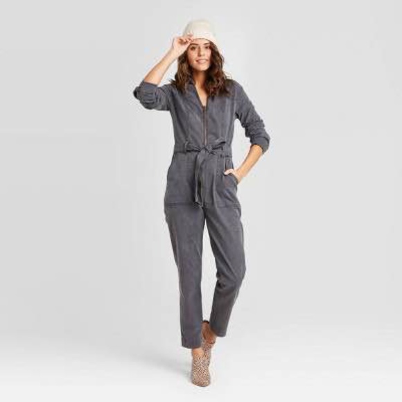 Universal Thread Pants - NEW Universal Thread Dark Gray Boilersuit